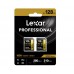 Lexar 128GB SD Pro Gold Series UHS-II 1800x Twin Pack Lexar 128GB SD Pro Gold Series UHS-II 1800x Twin Pack